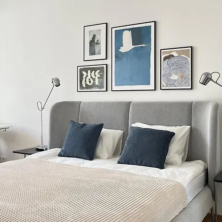 Appartement Modern 1br With Terrace, Workspace & Free Parking Prague